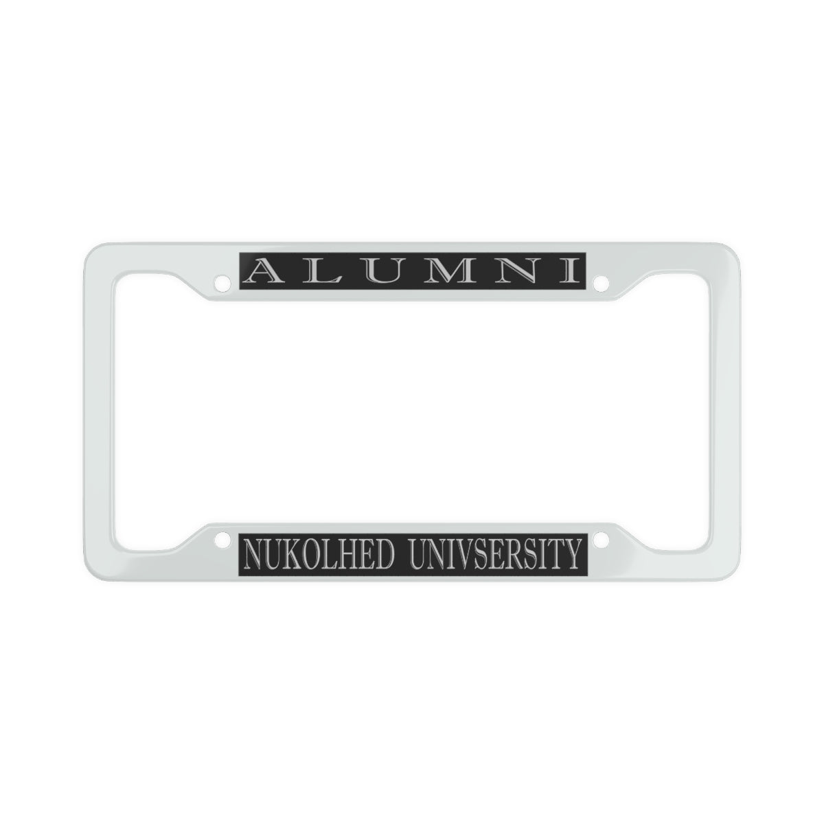 License Plate Frame ANU