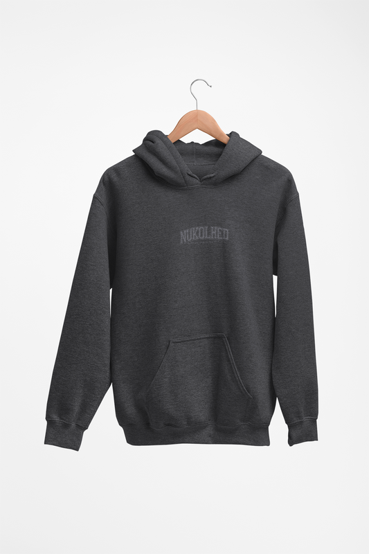 Sueded fleece hoodie